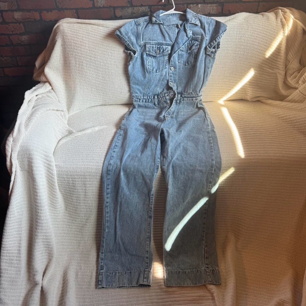 Women's Denim Jumpsuit